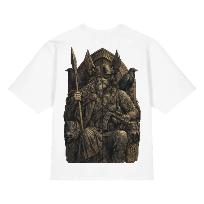 Hovedbilde ODIN ALLFADER Oversized T-Skjorte